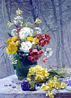 Still Life of Flowers by Eugene Henri Cauchois
